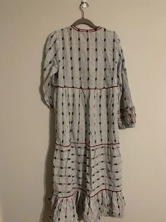 Zara Summer Cover Up Dress, Size L - Picture 2 of 2